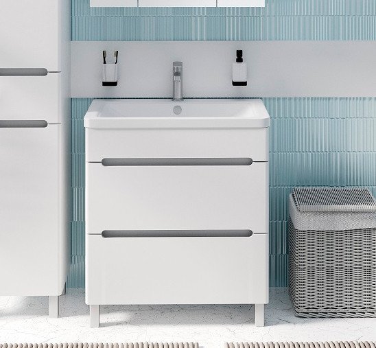 

Runo Тумба под умывальник Парма 75 (напольная)