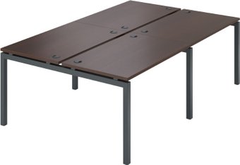 Офисный стол Программа Техно Арго АМБ-002-4 (дуб венге)