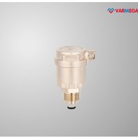 Запорная арматура Varmega Автоматический воздухоотводчик 1/2", боковой выпуск, с отсекающим клапаном VM13002