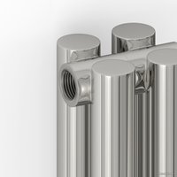 Стальной трубчатый радиатор Сунержа Эстет-11 1200х450 10 секций (графит)