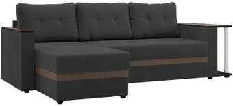 Диван Mio Tesoro Атланта 110 (Savana Grey/Ecostile Chocolate)