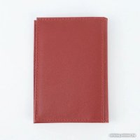 Обложка для паспорта Poshete 604-117LG-LBB (красный)