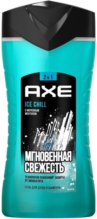 

Axe Гель для душа Ice Chill гель+шампунь 250 мл