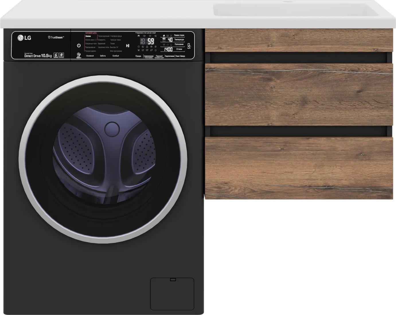 

Misty Тумба с умывальником Коломбо 60 П-Кол06060-011П2Я+5217120