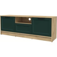 Тумба Интерлиния ТВ Концепт Тренд КТ-ТВ3-50 (дуб золотой/изумруд)