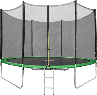 Happy Jump 10ft Pro 312 см с внешней сеткой и лестницей