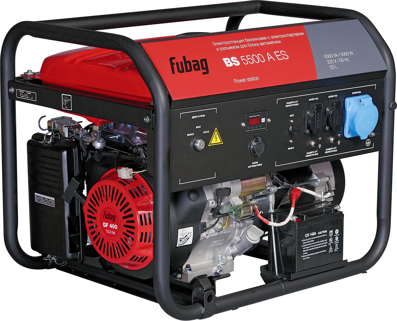 

Бензиновый генератор Fubag BS 5500 A ES