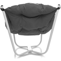 Кресло M-Group Чил 29360109 (2 шт, белый/серая подушка)