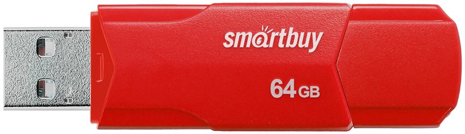 

USB Flash SmartBuy Clue 64GB (красный)