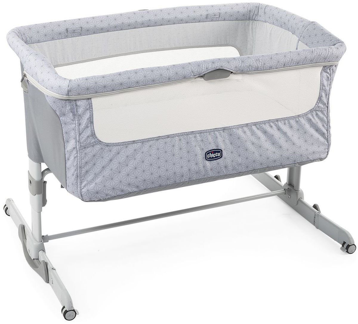 

Приставная детская кроватка Chicco Next2Me Dream (silver)