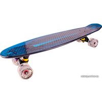 Пенниборд Tech Team Transparent Light 27 (синий)