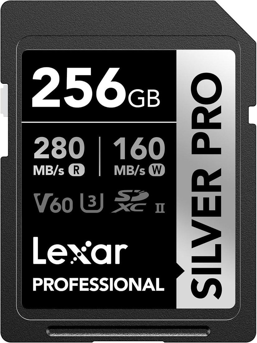 

Карта памяти Lexar Professional SILVER PRO SDXC LSDSIPR256G-BNNNG 256GB