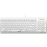 Клавиатура Genius SlimStar Q200 (белый)