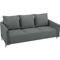 Диван Mio Tesoro Aspen НПБ (Velutto 32 темно-серый)