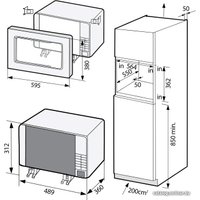 Микроволновая печь Samsung FW87SUST/XEO