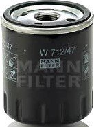 Масляный фильтр MANN-filter W 712/47