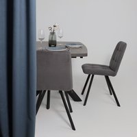 Стул Мамадома Rommy (b28 Antracite Lux/черный)