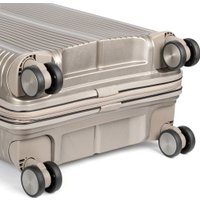 Чемодан-спиннер Verage Rome 19006-S+ 55 см (хаки золотистый)