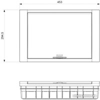 Бокс пластиковый Adal Pano Внутренний 36 MD9313