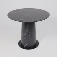 Кухонный стол Lepremo AV 2317 МДФ+керамика 900 (черный матовый Shakespeare/черный+HPL асти)