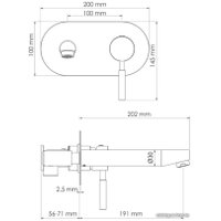 Смеситель Wasserkraft Main 4130