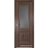 Межкомнатная дверь ProfilDoors 2.88XN L 90x200 (салинас темный, стекло графит)