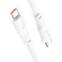 Кабель Hoco X93 USB Type-C - USB Type-C (1 м, белый)