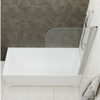 Стеклянная шторка для ванны Triton Cоло 75