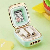 Наушники Rock Space Retro Style TWS Hamburger