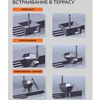 Банный чан Scandinaf Comfort 170