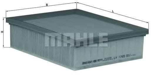 

Воздушный фильтр Mahle Knecht LX1765