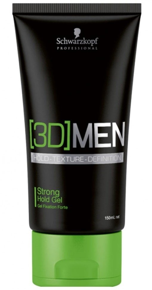 

Гель Schwarzkopf Professional 3D Men Strong Hold Gel 150 мл