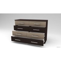 Комод Миркомодоф К — 3.10 (дуб сонома/венге луизиана)