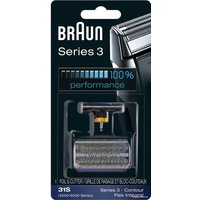 Сетка и режущий блок Braun Series 3 31S (серебристый)