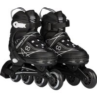 Роликовые коньки Cosmoride Freerider SKCR25ED (р-р 35-38, черный/белый)