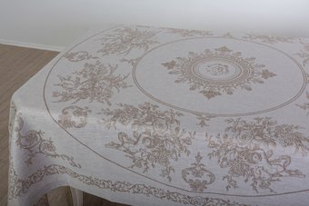Скатерть Pole Kvetak (Беларускі лён) 170x245 17С313-ШР/к. (133 Ангелы 140/лен 100)