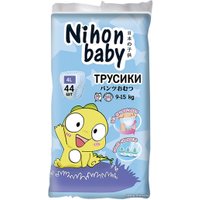 Трусики-подгузники Nihon Baby 4L 9-15 кг (44 шт)