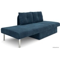 Тахта Мебель-АРС Алиса (велюр, темно-синий luna 034)