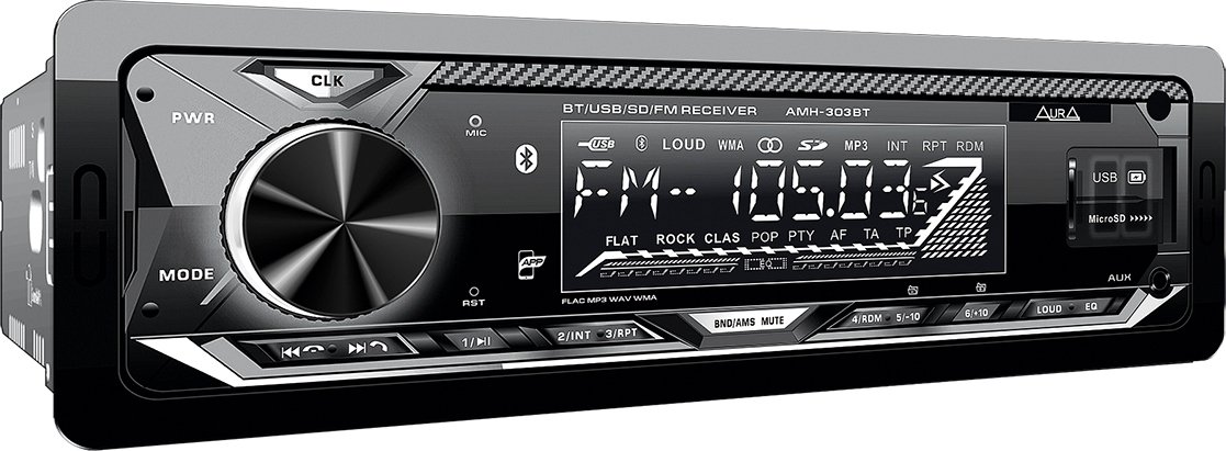 

USB-магнитола Aura AMH-303BT