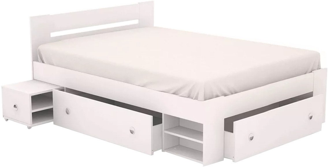 

Кровать Stolline Стелла 140 СТЛ.132.07М (белый)