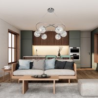 Подвесная люстра Escada 1110/6PL (хром)