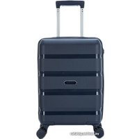Чемодан-спиннер Mironpan 11192 59 см (темно-синий)