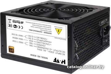 Блок питания HAFF 600W 120mm APFC 80+ Bronze Без кабеля