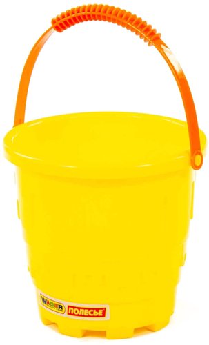 Ведерко для игры в песочнице Полесье Ведро-замок большое 51615 (в ассортименте)