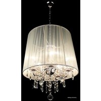 Подвесная люстра Евросвет 2045/5 хром/белый