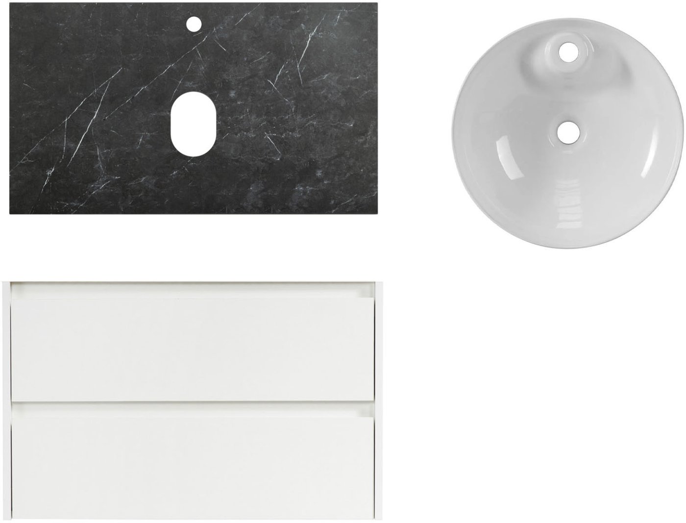 

BelBagno Тумба с умывальником Kraft 80 KRAFT80BO-KEPMNO-1306-SET