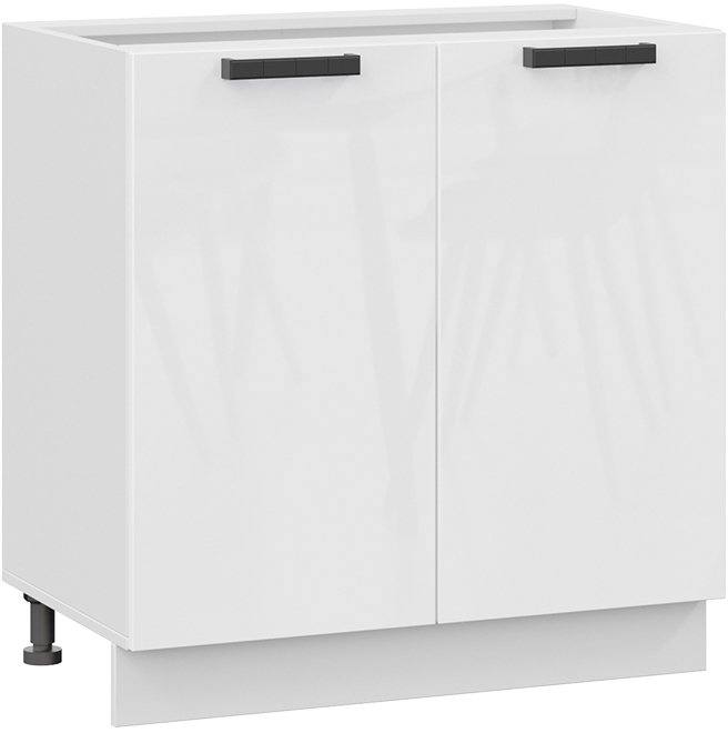 

Шкаф напольный Трия Детройт 1Н8 исп.2 (белый/белый глянец)