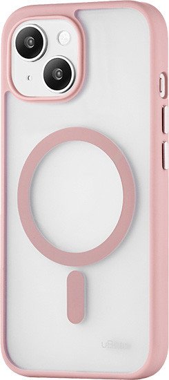

Чехол для телефона uBear Cloud Mag для iPhone 15 (розовый)