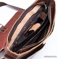 Сумка через плечо Poshete 253-1311-1-DBW (коричневый)