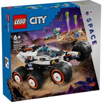 Конструктор LEGO City 60431 Марсоход и инопланетная жизнь